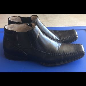Steve Madden leather boots men’s size 10